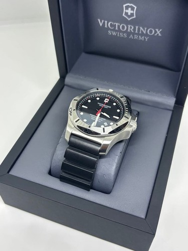 Victorinox INOX Professional Diver 45mm Swiss Quartz Watch Black 200M Box - Picture 3 of 10