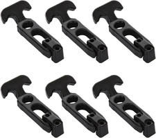 6Pcs Rubber Latches Flexible T Handle Draw Latch 4.3 Inch Hasp Draw Latch for To