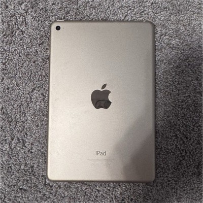 Apple iPad mini 4 128GB Wi-Fi 7.9in Beige Tablet Touchscreen Cameras