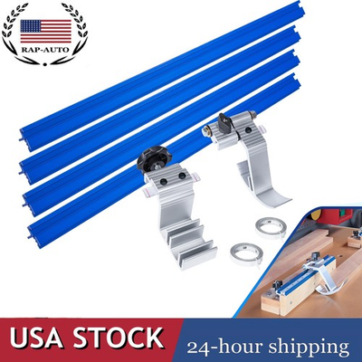 #ad #ad KMS8000 Precision Trakamp;Stops Kit Precise Repeatable Track Guide Woodworking Tool $146.00