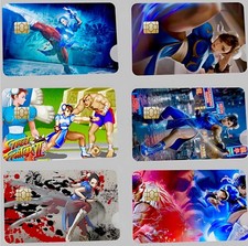 Street Fighter Debit Card Skins 6 Pack Gifts Credit Card Decal Wraps Video Game