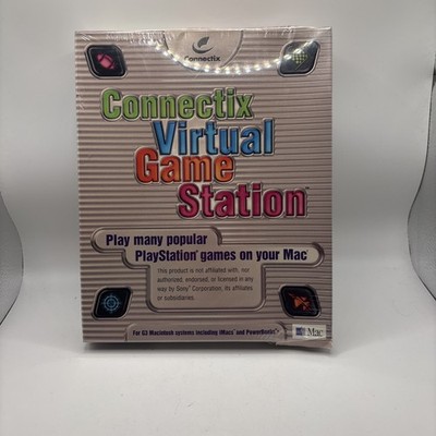 NEW Connectix Virtual Game Station COMPLETE BIG BOX MAC PLAYSTATION PS1 RARE