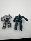 Vtg Tonka Gobots Rock Lords Stoneheart & Crackpot Action Figures Sticks N Stones