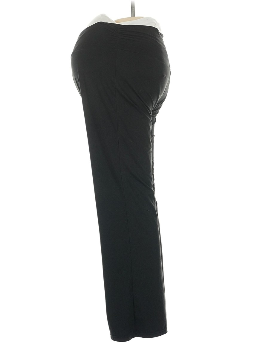 Alina Mae Maternity Women Black Active Pants S Maternity View 4