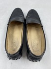 Tods Black Leather Loafer W 8.5 — photo 4