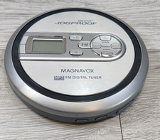 Magnavox  CD MP3 Player Jog proof 100 ESP FM Tuner Tested  Working