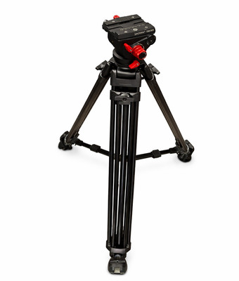 ProMaster Cine CH75 Video Tripod System with Fluid Head & Pan Handle - 68'' Max