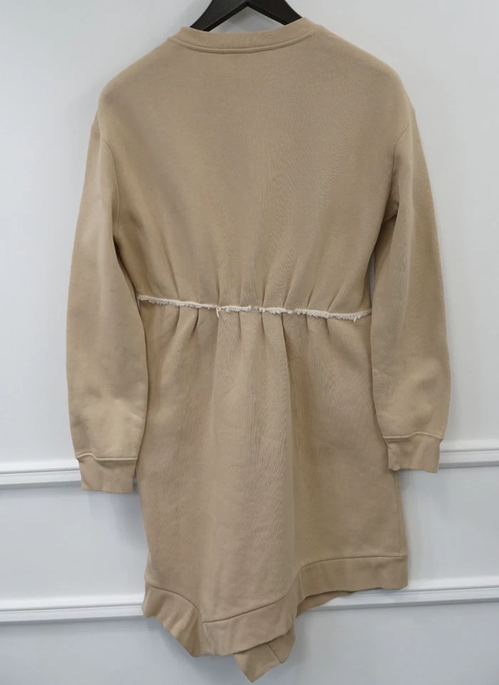 Burberry Dress Long Sleeve Beige Crew Neck Size M - Image 2 of 4