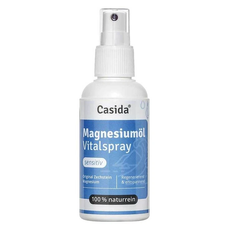 CASIDA Magnesiumöl Vitalspray sensitiv Zechstein · 100 ml · PZN 14364332
