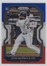 2021 Panini Prizm Tier II Red White & Blue Prizm Jose Marmolejos #175 0c6