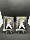 TWO 2024 Bowman Draft KONNOR GRIFFIN 1st Chrome Prospect #BDC-22 Pirates Rookie