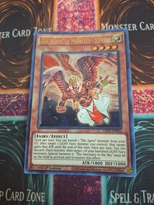 Yugioh The Agent of Miracles - Jupiter GFP2-EN052 Ultra Rare 1st Edition NM
