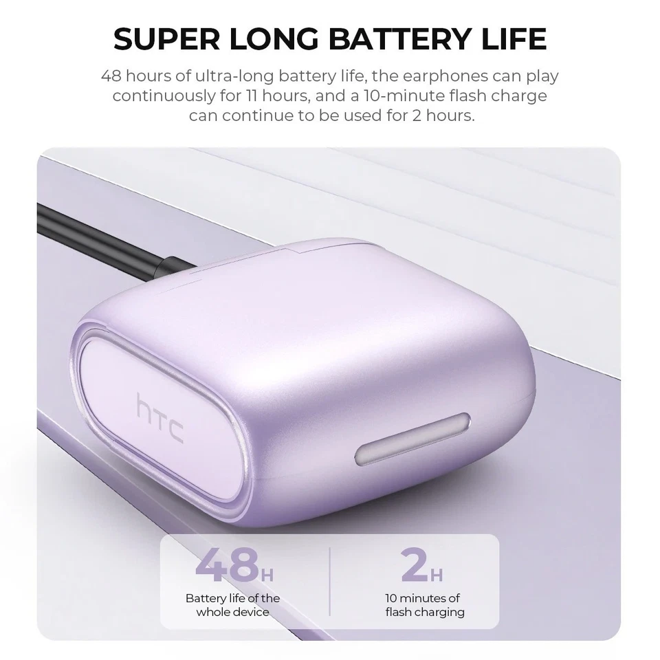 AI Translator Headphones 134 Languages Earphones Real Time Translator Headphones BT - Image 2 of 4