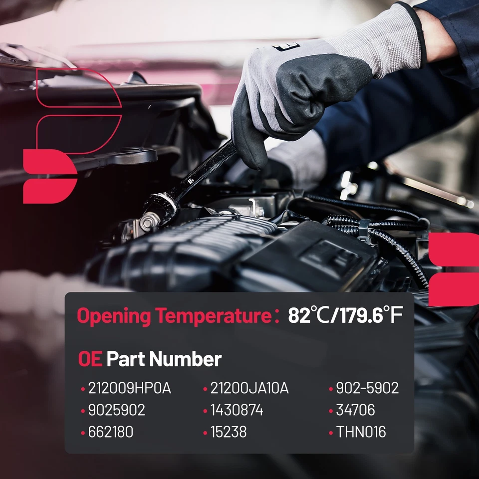 For 1998-2004 Chrysler Concorde Engine Coolant Thermostat Housing Assembly New Foto 2 de 4