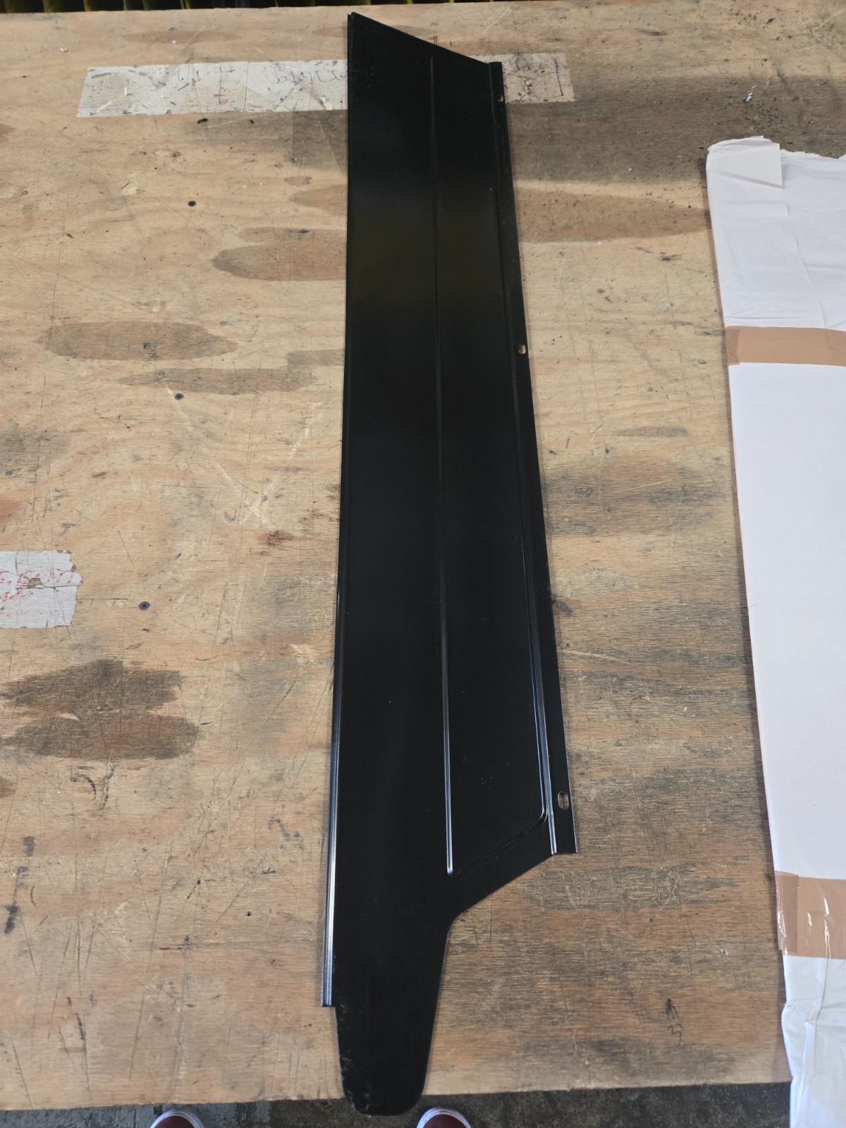 Ferrari 355 - LH Door Sill Kick Plate No Rubber  -  Part# 64119300
