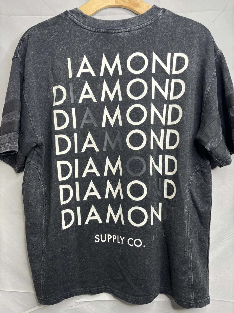 Chemise Homme Diamond Supply Co X Deathwish – Noire – Logo – Taille L – Occasion