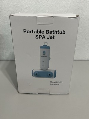 Bath Jets for Tub, Two Modes - Bath Jet or Bubble Maker, Portable Bath Spa with 