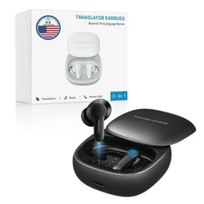 M3 AI Translation Earbuds Real Time, Offline Translator Device in 144 Languag...