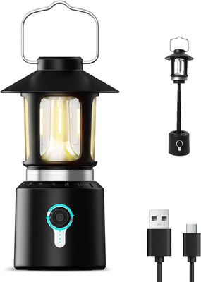 Telescopic LED Camping Lantern 8000mAh Rechargeable 3 Light Modes
