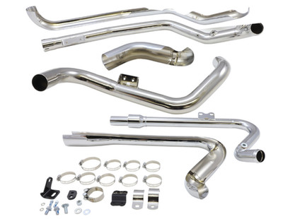Cobra - 6257 - True Dual Head Pipes, Chrome