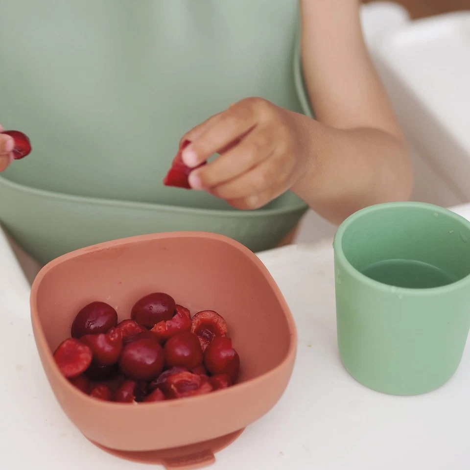 Набор для кормления ребенка 4 шт | присоска чаша чашка ложка для добычи полезных ископаемых прочная - Изображение 4 из 4