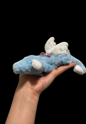 Original Brandneu mit Etikett Jellycat Himmelsdrache Taschenanhänger Schlüsselanhänger nicht mehr produziert Plüschtier weiches Kuscheltier