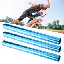 3 Pcs Relay Race Baton,Aluminum Alloy Track and Field Relay Baton Sports Rela...