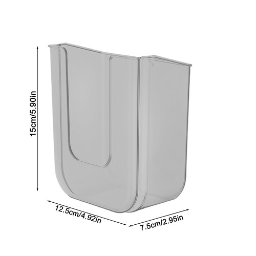 Flushable Wipes Dispenser Wall Mounted Storage Box Organizer Refillable - Picture 2 of 14