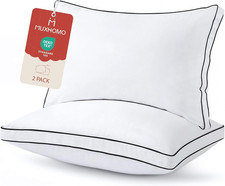 Bed Pillows King Size Set of 2, Hotel Collection Sleeping Pillows 2 Pack for Si