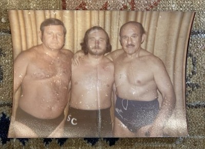 DON KENT AL COSTELLO 5x7 PHOTO Fabulous Kangaroos wrestling tag team found