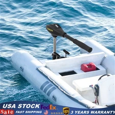 40LBS Trolling Motor Electric Transom Mount Ourboard Adjustable Handle Boat 408W