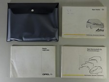 Folder Operating Instructions Opel Astra G Gasoline And Diesel Stand 081998