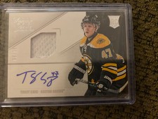 12/13 Panini Luxury Suite Rookie Autograph Jersey /99 #57 Torey Krug Boston 