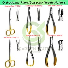 Range TC Distal End Hard Wire Cutter Orthodontic Scissors Surgical Needle Holder
