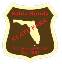 4" bahia honda state park florida bumper sticker decal usa made