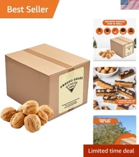 Walnuts Current New Crop huge In shell 10 lbs, Grown in California, Natural H...