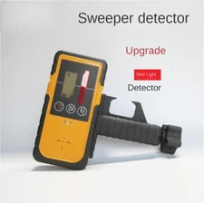 Rotary Red Beam Laser Leveling Detector 360° Rotating Receiver Digital Display