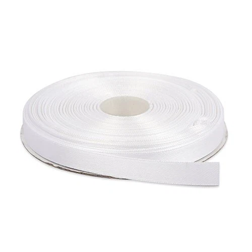 2 inch white clearance satin ribbon