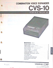 Yamaha CVS-10 Combination Voice Expander Module Original Service Manual Book