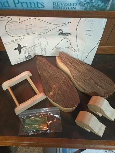 Ruddy Duck Carving Cedar Caving Kit - 第 6/8 張圖片
