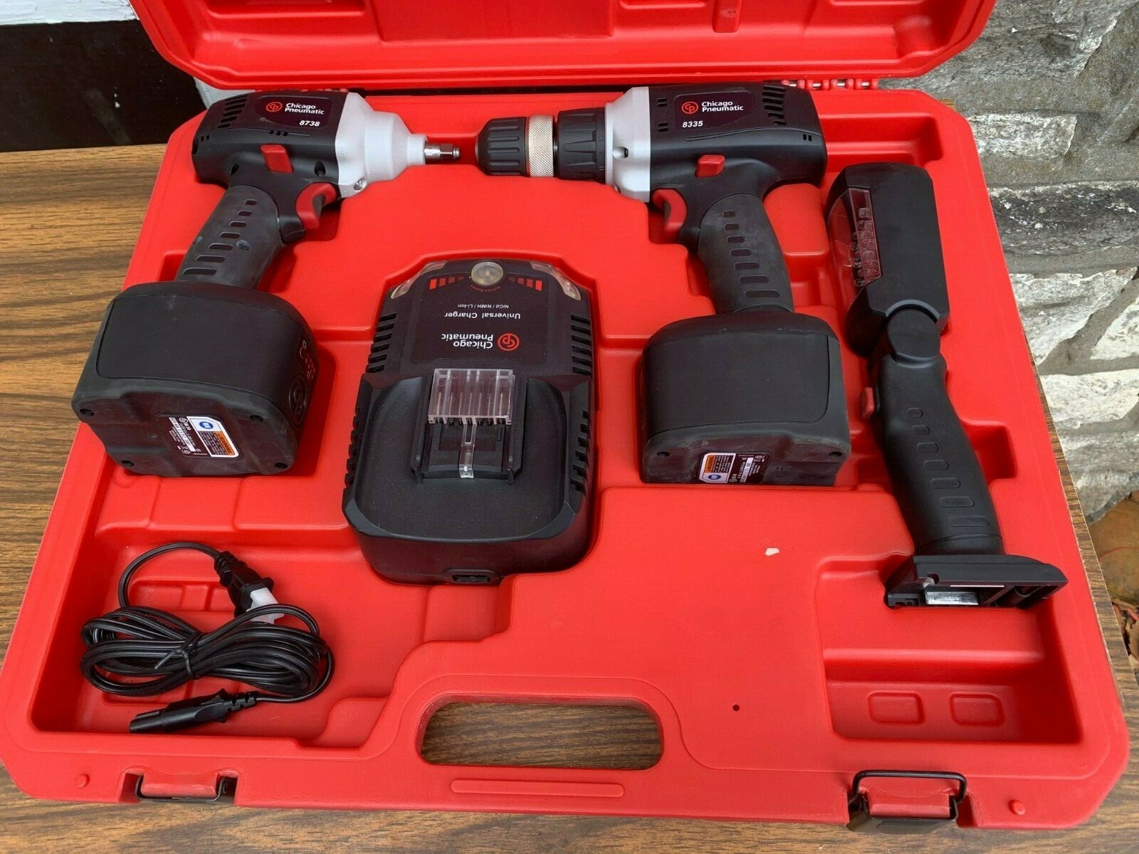 Cordless Impact Gun Drill Driver LED 