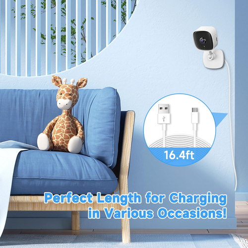 5M Long USB C Cable, Durable USB a to USB C Charging and Data Sync Cord, Power E - Picture 7 of 7