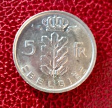 Belgique - Superbe monnaie de  5 Francs 1949 VL