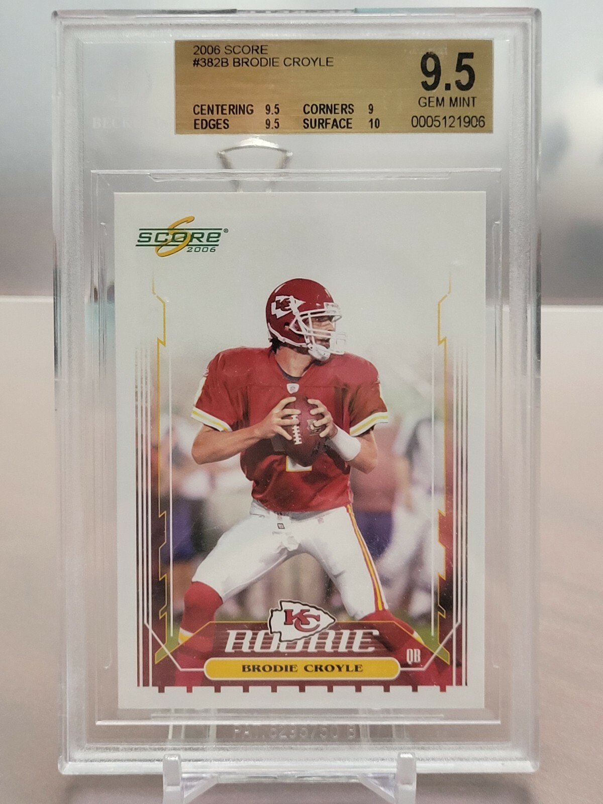 Brodie Croyle Score #382 Base