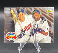 1992 Upper Deck Baseball Kirby Puckett & Kent Hrbek Teammates #50