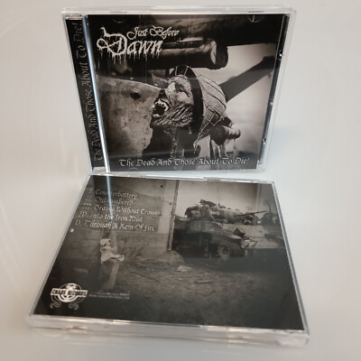 JUST BEFORE DAWN (se) - The Dead And Those About To Die!  - CD - DEATH METAL