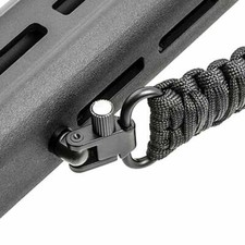 4Tlg. Riemenbügel`Schnell Abnehmbare Wirbel Sling Swivels Schraube Gewehr Jagd