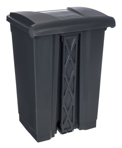 New Curvaso Pedal Bin Large 45L 68L Waste Dustbin Home Office Restaurant School - Picture 67 of 77