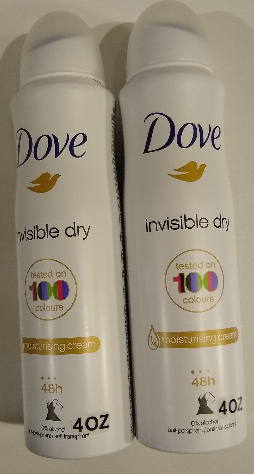 Dove Invisible Dry Spray Antiperspirant Deodorant Clear Finish 2024