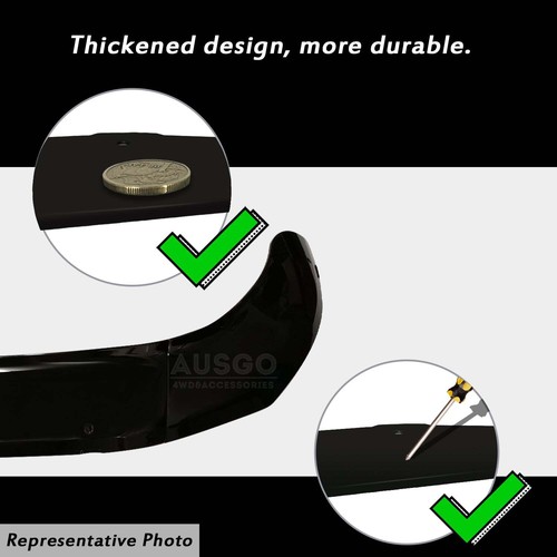AUSGO Stainless Steel Weathershields + Bonnet Protector for Toyota RAV4 2019+ - Picture 8 of 17